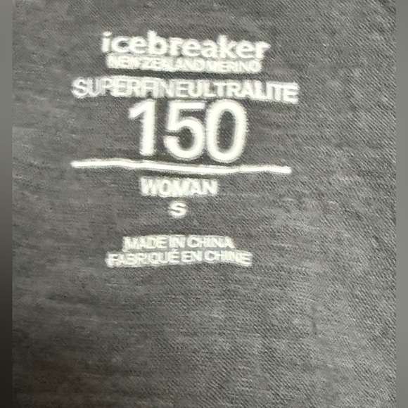 Icebreaker Merino 150 Graphic Print Wool Tank Top Size S - Picture 4 of 5